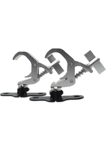 2paır Alumınum Aşağı Açık Hakı Keşa Hava Kafa Işığı Kapsayıcı Klip Güvenliği Lout Dj Dısco Saze Ekipmanı (A) (Yurt Dışından) fiyatları