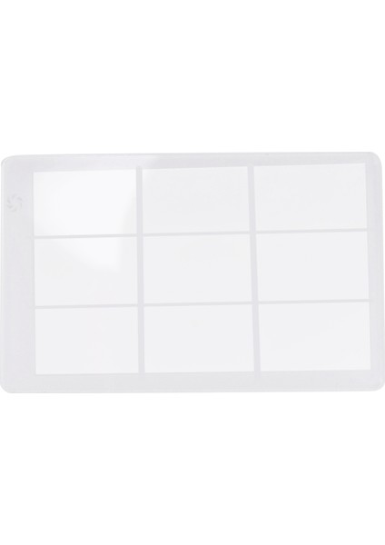 Altın Üçgen Kompozisyon Aracı Görünüm Bulucu/görüntüleyici Fotoğraf/boyama/çizim Kredi Kartı Boyutu Cüzdan C&#39;ye Sığar (Yurt Dışından)