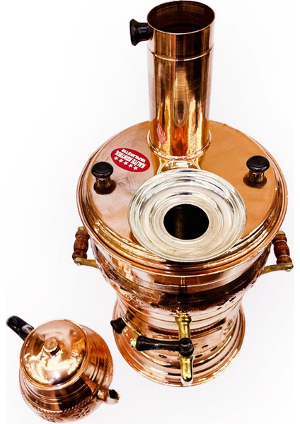 Odunlu Bakır Semaver modelleri