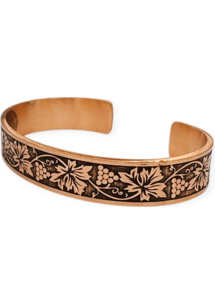 Lazer Motifli, Koruma Dualı Bakır Bileklik, U6161 fiyatları