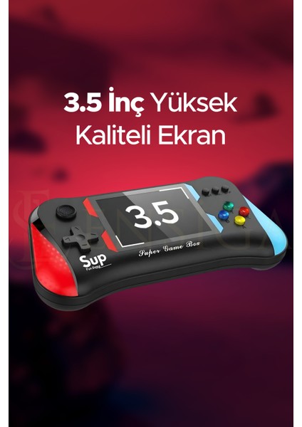 Retro 500 Oyunlu Nostaljik Oyunlu El Atari Gamebox Oyun Konsolu modelleri