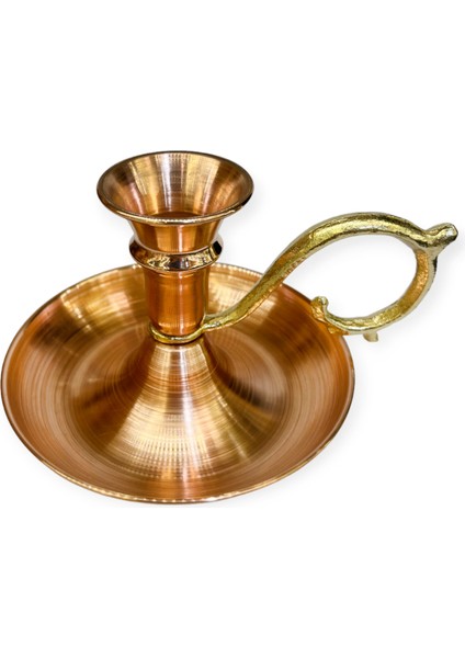 2’li Bakır Düz Şinanay Mumluk modelleri