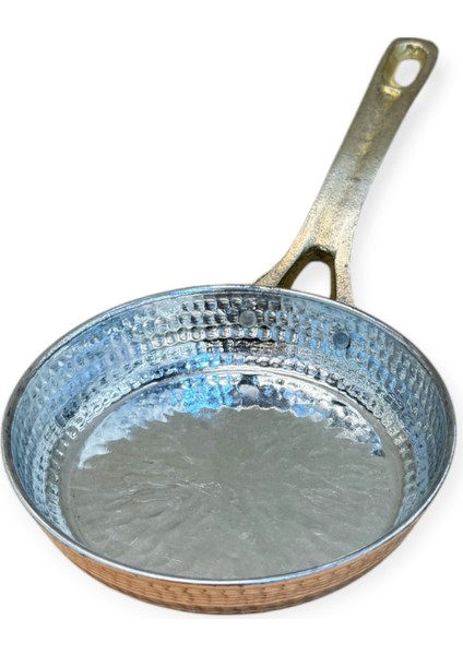 Tek Kulplu Dövme Bakır Tava 17 cm fiyatları