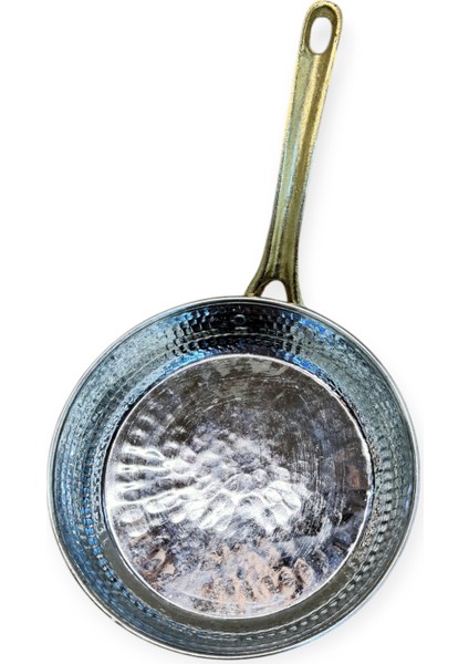 Tek Kulplu Dövme Bakır Tava 21 cm modelleri