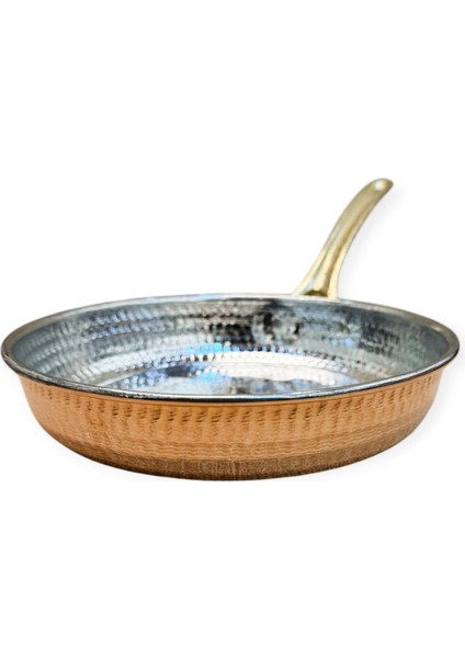 Tek Kulplu Dövme Bakır Tava 23 cm fiyatları