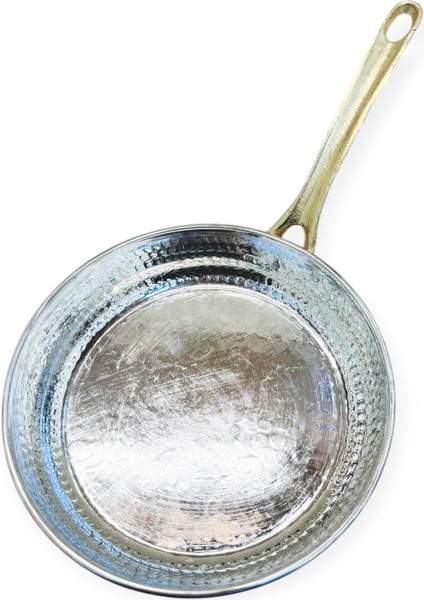 Tek Kulplu Dövme Bakır Tava 24 cm modelleri