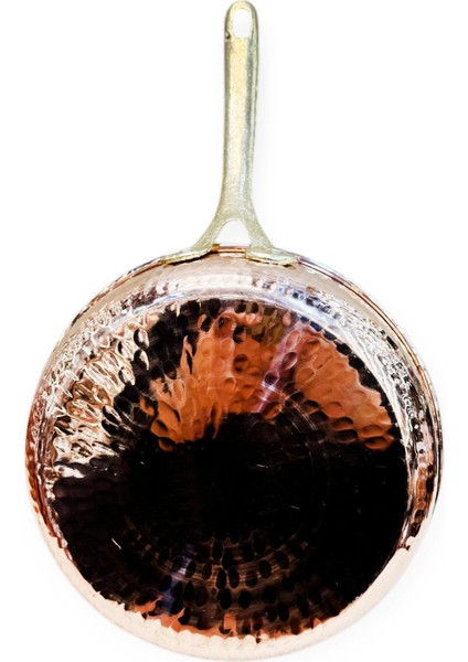 Tek Kulplu Dövme Bakır Tava 24 cm indirimleri