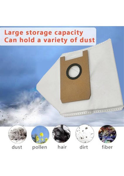 Airrobo T20 Robotik Vakum Temizleyici Toz Torbası Yedek Parçalar Süpürme Aksesuarları Çöp Toz Torbaları 10 Pcs (Yurt Dışından) modelleri