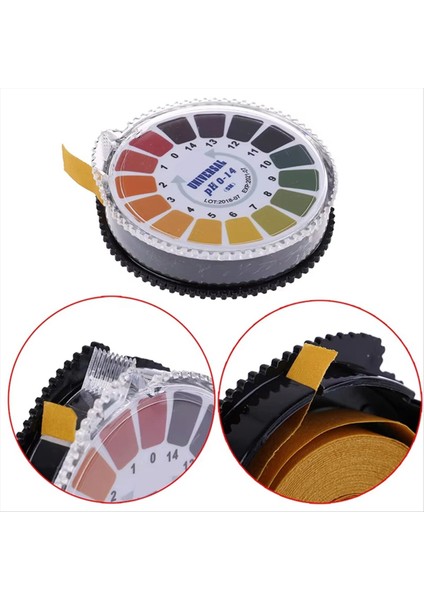 0-14 Ph Metre Ph Test Şeritleri Alkalin Asit Gösterge Ölçer Test Kağıdı Su Idrar Tükürük Toprak Tokmus Ölçüm (Yurt Dışından) fiyatları