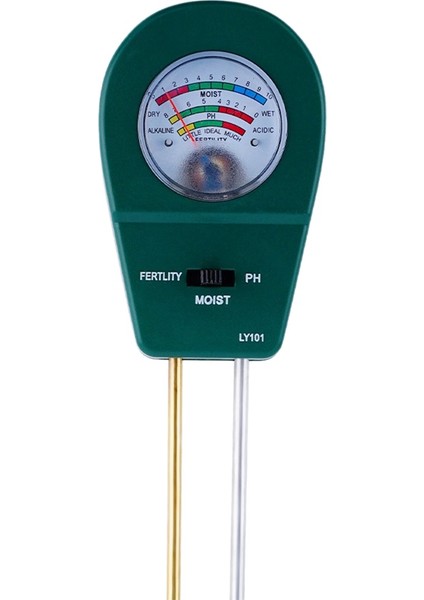 Toprak Test Cihazı Toprak Nemi Ölçer Toprak Ph Test Cihazı Test Toprak Doğurganlığı Bahçe Çim Bakımı Sera Bitkileri Yeşil (Yurt Dışından)