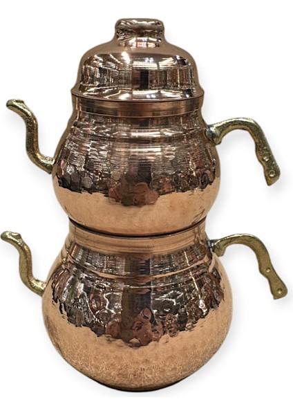 Minyatür Tombul Bakır Çaydanlık modelleri
