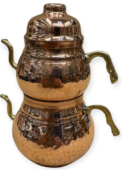 Minyatür Tombul Bakır Çaydanlık fırsatları