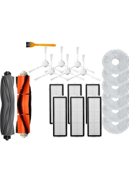 Xiaomi Mijia Için Omni 1s B116 Yedek Parça Mijia B101CN Toz Çantası Dream S10 S10 Pro Mop Mop Mop Mop Filtre Fırçası Değiştirme (Yurt Dışından)