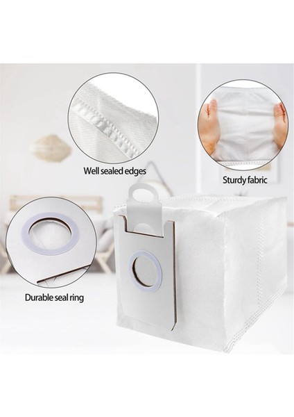 22PCS Cecotec Conga Için Toz Çantası 2290 Ultra Robot Vakum Temizleyici Dokunmasız Çöp Torbası Yedek Parçaları (Yurt Dışından) fırsatları