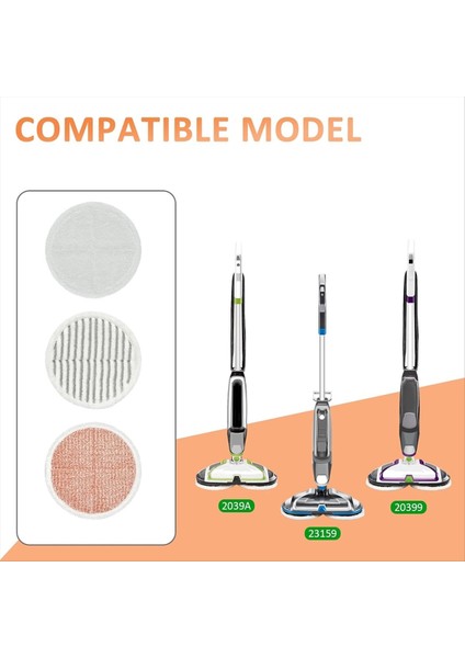 10PCS Paspas Pedleri Bissell Spinwave Paspas 2124 2039 2037 2039A Serisi Yıkanabilir Paspas Pedleri Sert Zemin Paspası (Yurt Dışından) fiyatları