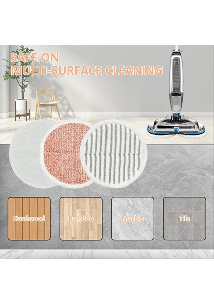 10PCS Paspas Pedleri Bissell Spinwave Paspas 2124 2039 2037 2039A Serisi Yıkanabilir Paspas Pedleri Sert Zemin Paspası (Yurt Dışından) indirimleri