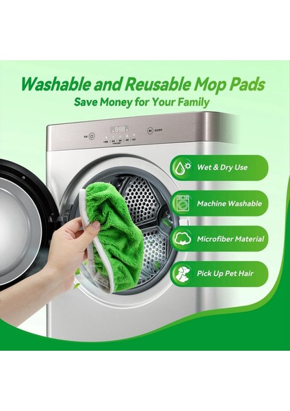 Swiffer Swifer Sweeper Süpürge Kapağı Mikrofiber Kuru Süpürme Ped Yıkanabilir Islak Kamül Yatırma (Yurt Dışından) modelleri