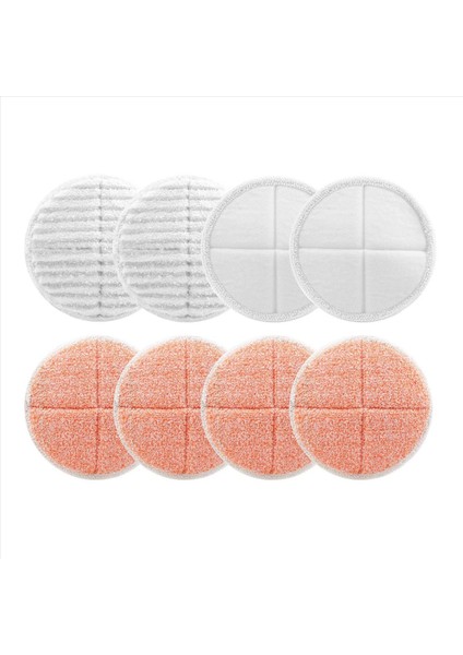 8 Paket Buhar Padleri Bissell Spinwave Için Set 2039A 2124: 4 Ağır Scrub Ped, 2 Yumuşak Ped, 2 Scrubby (Yurt Dışından)