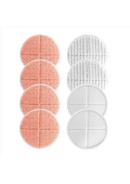 8 Paket Buhar Padleri Bissell Spinwave Için Set 2039A 2124: 4 Ağır Scrub Ped, 2 Yumuşak Ped, 2 Scrubby (Yurt Dışından) modelleri