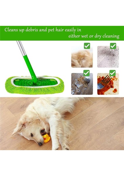 Swiffer Düz Paspas Için Uygun Emici Emici Sünger Yedek Kumaş Kapak Ev Kuru ve Islak Döner Paspas 8 Paketi (Yurt Dışından) fırsatları