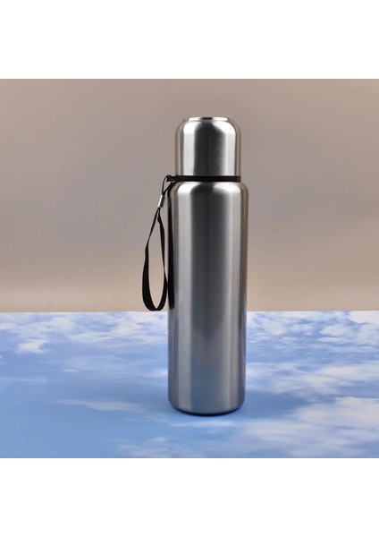 Büyük Kapasiteli Açık Termos Taşınabilir 316 Paslanmaz Çelik Termal Kupa Tumbler Vakum Şişeler Soğuk ve Sıcak Spor Suyu Bottlecapity: 500-1500ML/RENK: 500ML (Yurt Dışından)
