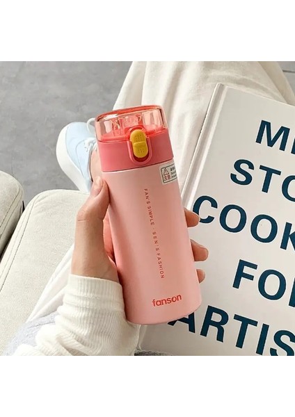 180ML Moda Mini Çift Paslanmaz Çelik Vakum Şişesi Saman Taşınabilir Sevimli Cep Kahve Çayı Termos Kupa Tumblercapaity: 180ML/RENK: Yeşil (Yurt Dışından)