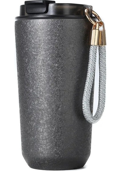 Titanyum Kaplamalı Termos Kahve Çayı Dak Paslanmaz Çelik Yalıtılmış Araba Termal Kupa Taşınabilir Dak Su Şişesi Ti Vakum Flaskscapacity: 280ML 9oz/renk: Gümüş (Yurt Dışından)