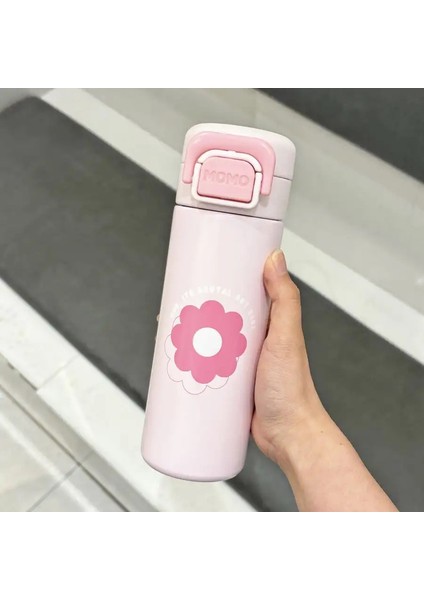 450ML Karikatür Kawaii Termos Şişe Paslanmaz Çelik Termal Kupa Çocuklar Termos Seyahat Termal Su Şişesi Yalıtımlı Bottlecapity: 450ML/RENK: 1 (Yurt Dışından)