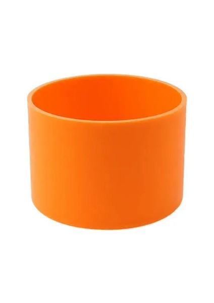 7.5 cm Silikon Boot Alt Kılıf Kapağı 40OZ Tumbler Cup Anti-Slip Paslanmaz Çelik Kupa Termos Kupa Kapak Boot Sleevecolor: Turuncu (Yurt Dışından)