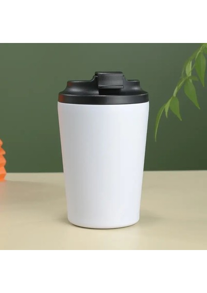Şık Mini Paslanmaz Çelik Vakum Kupa: Kahve Için , Süt - - Git Office Sips Şık Mini Vakum - Yalıtımlı Cupcapacity: 12OZ/RENK: Siyah (Yurt Dışından)