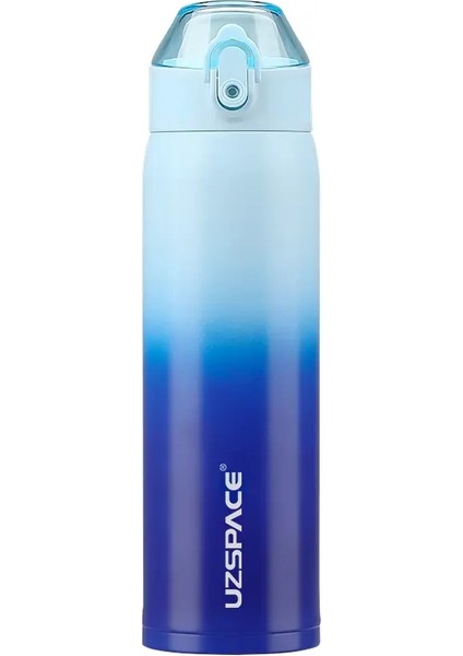 Yeni 500ML Termos Flask Çift Vakum 316 Paslanmaz Çelik Spor Su Şişeleri Kızlar Için Taşınabilir Sızdır Yalıp Soğuk ve Isı Kapasitesi Tutar: 501-600ML/RENK: Aqua Mavi ve Mavi (Yurt Dışından)