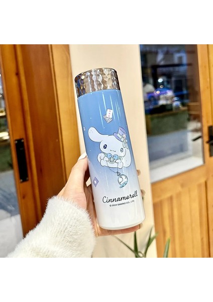 Sanrio Kuromi Çocuk Erkek Kız Öğrencisi Okula Git Vakum Şişesi Paslanmaz Çelik Su Şişesi Doğrudan Içme Termos Cupcapacity: 320ML/RENK: C (Yurt Dışından)