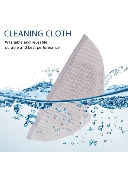 Xiaomi Mijia 1c Robot Vakum Mop, Robotik Vakum Süpürge Aksesuarları Değiştirme Için 4pcs Paspas Bezi (Yurt Dışından) modelleri