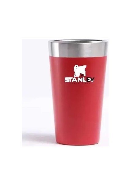 473ML ve 16 Oz Noel Kurı Şarap Bira Kahve Yemekleri Benzer Tumbler Termos Su Şişesi Açıcı Kupa Kupa Teacapacity Için Termal Termos: Şerit Adı/renk: 16OZ (Yurt Dışından)
