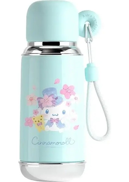 Sanrio 470ML Termos Kupası Paslanmaz Çelik Taşınabilir Kuromi/cinnamoroll/handlecapacity ile Hello Kitty Yalıtımlı Su Şişesi: 470ML/RENK: Pembe Kitty (Yurt Dışından)