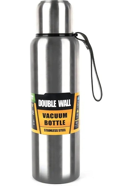 500/1000ML Büyük Kapasiteli Termal Şişe Vakum Çift Duvar 304 Paslanmaz Çelik Sıcak Soğuk Su Şişesi Termos Kahve Mugkapakitesi: 500ML/RENK: Vakum Şişesi (Yurt Dışından)