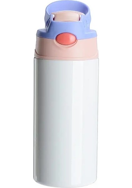 20OZ Isı Süblimasyon Boş Paslanmaz Çelik Içme Suyu Şişesi Spor Açık Termos Şişesi Içecek Şişesi Çocuklar Için Çocuklar Için Kapasite: 20OZ/RENK: Mor (Yurt Dışından)