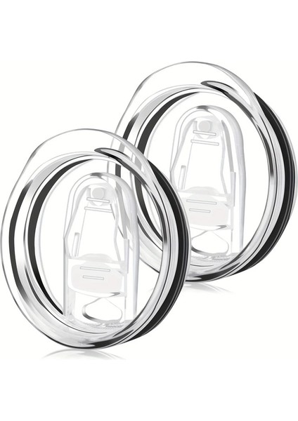 1/2pcs 20OZ Tumbler Lid Değiştirme Net Değiştirme Kapakları Seyahat Tulumlar Döküm Dökme Kanıtı Kupa Accessoriesscolor Için Tumbler Kapakları: 1 Adet (Yurt Dışından)