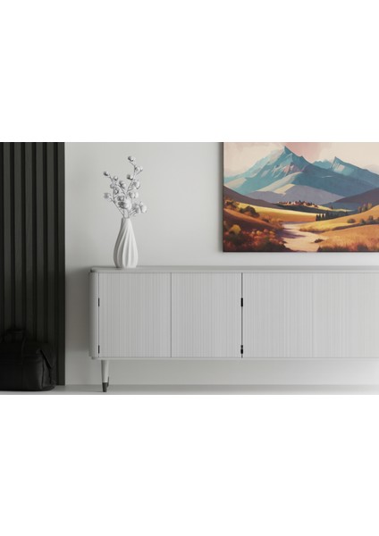 Modern Spiral Dekoratif Vazo (Seramik Görünümlü) fiyatları