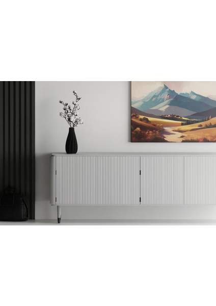 Modern Spiral Dekoratif Vazo (Seramik Görünümlü) fiyatları