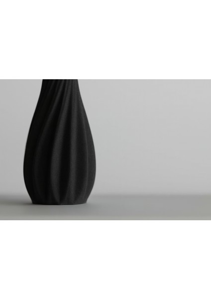 Modern Spiral Dekoratif Vazo (Seramik Görünümlü) modelleri