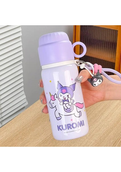 460ML Sanrio My Melody Su Kupası Kawaii Cinnamoroll Termos Kurı Anime Karikatür Kuromi Suyu Kupası Yalıtımlı Su Şişesi Kid Ekspasitesi: 460ML/RENK: B (Yurt Dışından)