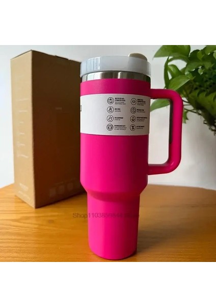 2025 40OZ Kapaklar Paslanmaz Çelik Termo Şişe Araba Su Dağı Yalıtımlı Soğuk Içecek Vakum Dağı Seyahat Termal Kupası Spor Kapasitesi: 40 Oz/renk: 2jz-11 (Yurt Dışından)