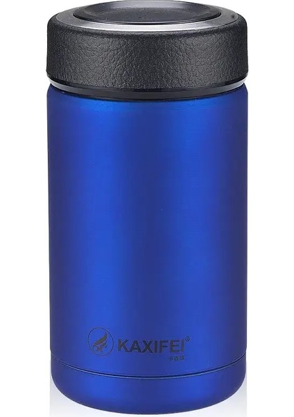 380ML Iş Tarzı Paslanmaz Çelik Termos Kur Araç Vakum Şişeler Kahve Çay Dakları Termol Su Yalıtımlı Şişe Tumklercapity: 380ML/RENK: Mavi (Yurt Dışından)