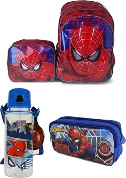 Örümcek Adam Baskılı Okul Çantası Ergonomik Tasarım ve Geniş Kapasite fırsatları