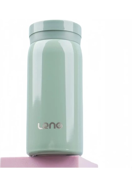 200ML Mini Taşınabilir Cep Kupası Seyahati 304 Paslanmaz Çelik Termos Kupası Lid Kahve Şişesi ile Yaratıcı Kupası Termos Şişe Kapasitesi: 200ML/RENK: Yeşil (Yurt Dışından)