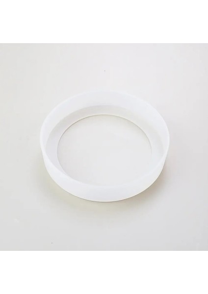 28 Renk 9.5cm Silikon Dak Altlık Kaplar Alt Kaplama Fincan Alt Halka Coaster Kollu 95MM Termos Aşınmaya Dalı Kılıf Rengi: Şeffaf (Yurt Dışından)