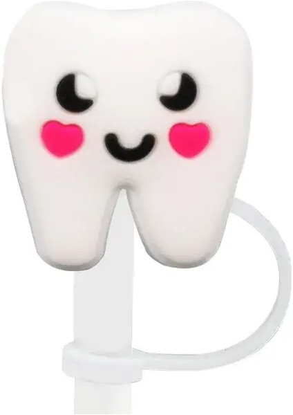 Pembe Hemşireler Giysileri 1/12 Pcs Saman Kapak Kapağı, 3040OZ Kupası Için Toz Geçirmez Saman Topper Aksesuarları, 8mm Saman Fişi Renk: 1718-02 (Yurt Dışından)