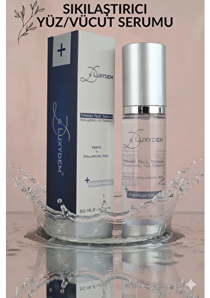 Sıklaştırıcı Yüz Serumu Kırışıklık Karşıtı Etkiyle 50 ml Karma Ciltler İçin
