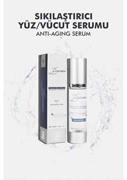 Sıklaştırıcı Yüz Serumu Kırışıklık Karşıtı Etkiyle 50 ml Karma Ciltler İçin